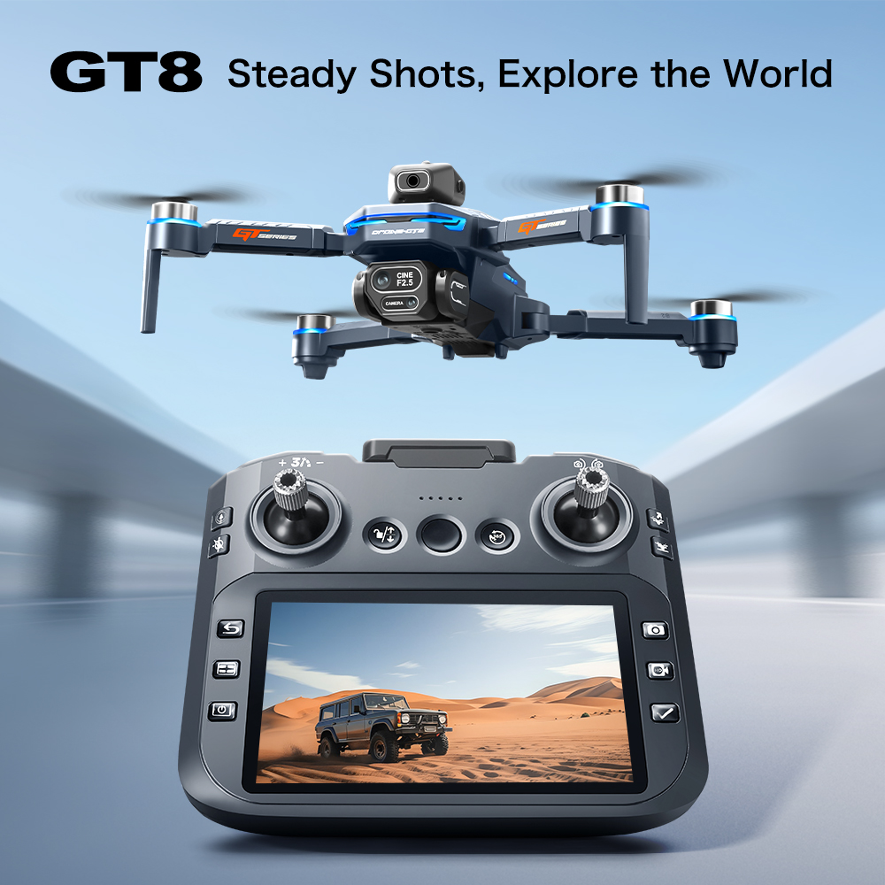 Drone Pieghevole GT8 Max con D - Drone Kit Professional recensione e prezzo
