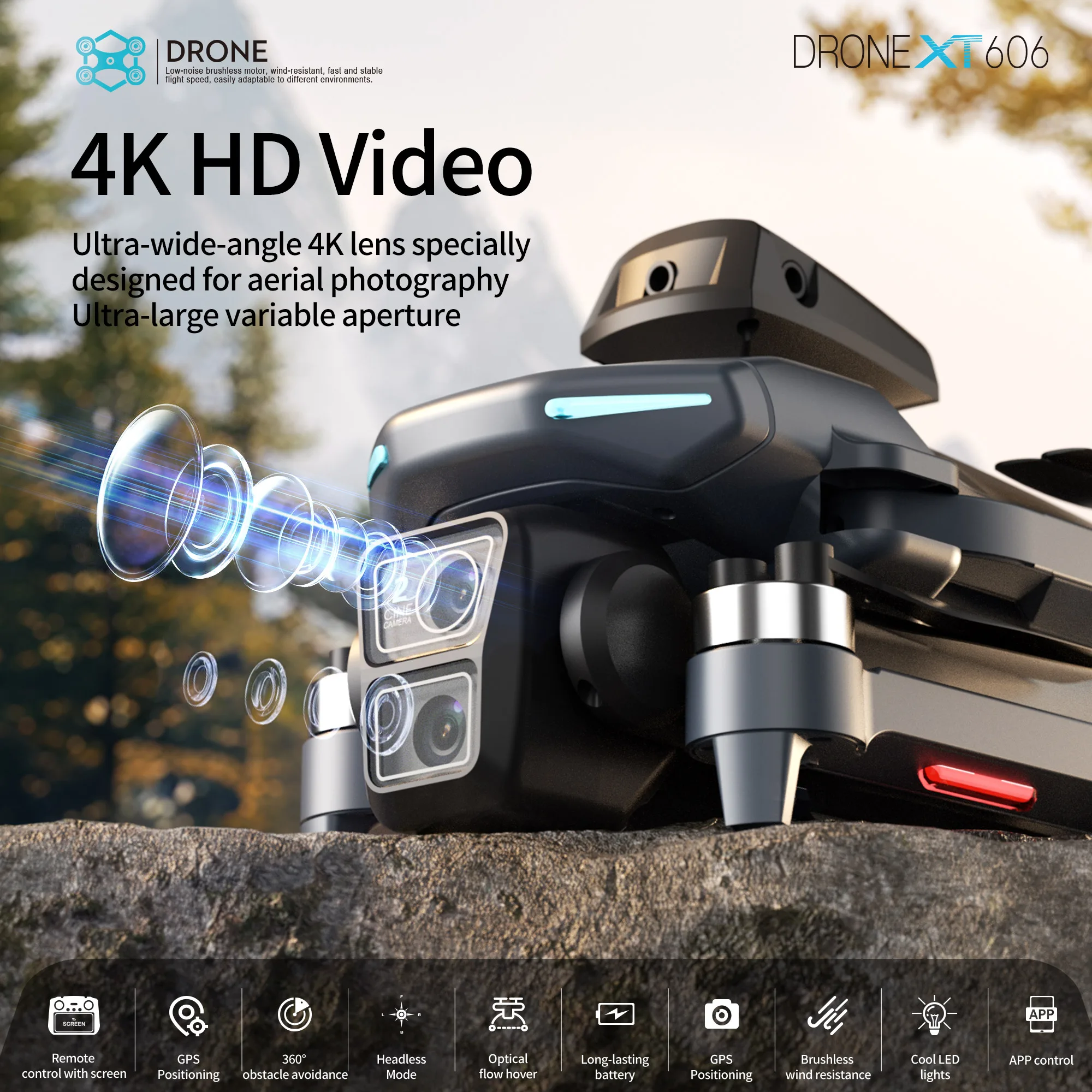 Drone GPS Originale XT606 MAX  - Drone Kit Professional recensione e prezzo